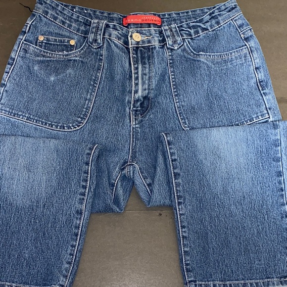 Cosmopolitan Jeanswear Size 10 Blue Ankle & Cropped Jeans - Picture 4 of 12